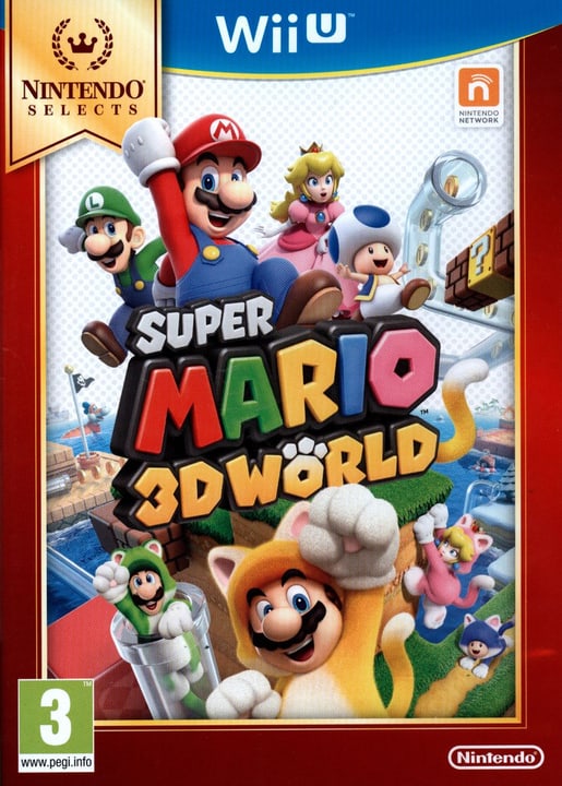 Wii U - Nintendo Selects: Super Mario 3D World Box Wii U - Nintendo Selects: Super Mario 3D World Box 785300121749 N. figura 1