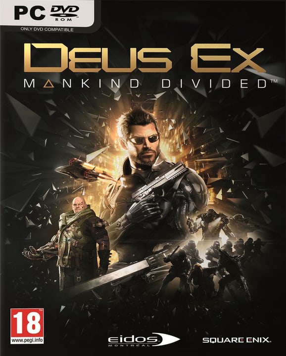 PC - Deus Ex: Mankind Divided (Day One Edition) Fisico (Box) PC - Deus Ex: Mankind Divided (Day One Edition) Fisico (Box) 785300120725 N. figura 1