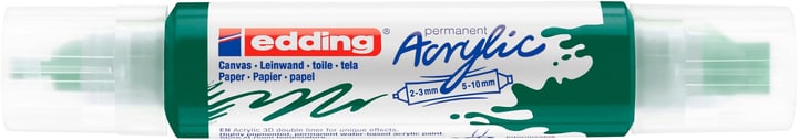 Image of edding Acrylmarker 5400, double liner, moosgrün bei Do it + Garden von Migros