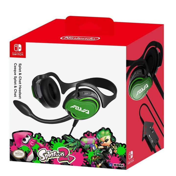 Hori Nintendo Switch Headset Chat Splatoon 2 Casque d'écoute Nintendo Switch Headset Chat Splatoon 2 Casque d'écoute Hori 785300129340 Photo no. 1