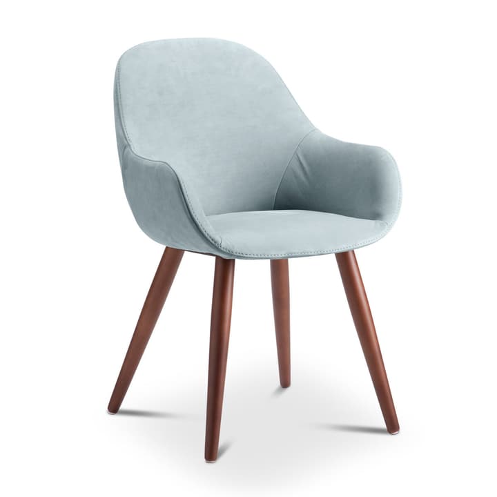 LAYLA Sedia Nubuck LAYLA Sedia Nubuck 366028524506 Dimensioni L: 56.0 cm x P: 60.0 cm x A: 84.0 cm Colore Blu pastello N. figura 1