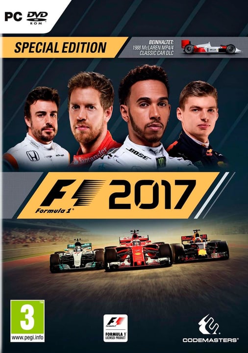 PC - F1 2017 Special Edition Box PC - F1 2017 Special Edition Box 785300122633 Photo no. 1