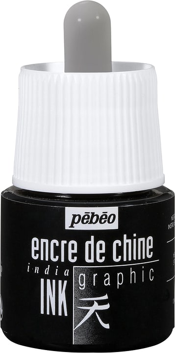Pebeo Encre de chine Inchiostro nero Encre de chine Inchiostro nero Pebeo 663511400000 N. figura 1