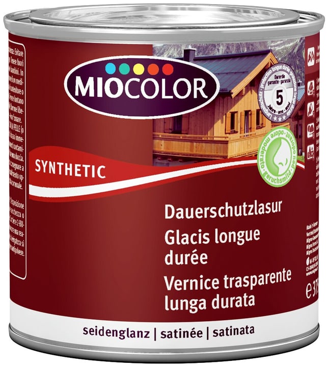 Image of Miocolor Dauerschutzlasur Ebenholz 375 ml bei Do it + Garden von Migros