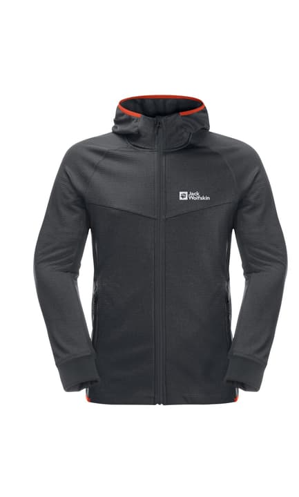 Image of Jack Wolfskin Hydro Grid Fleecejacke dunkelgrau bei Migros SportXX