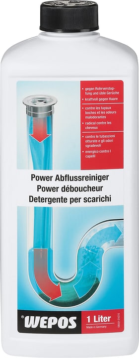 Image of Wepos Power Abflussreiniger Haushaltsreiniger + Sanitärreiniger bei Do it + Garden von Migros
