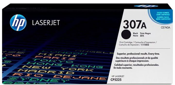 HP 307A Toner noir (CE740A) Cartouche toner 307A Toner noir (CE740A) Cartouche toner HP 798532100000 Photo no. 1