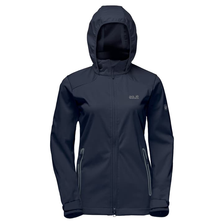 Jack Wolfskin Cusco Valley Giacca softshell da donna Cusco Valley Giacca softshell da donna Jack Wolfskin 465708900443 Colore blu marino Taglie M N. figura 1