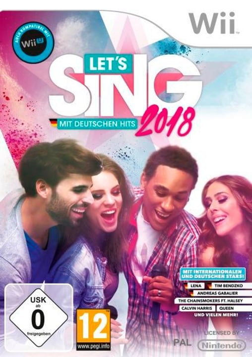 Wii - Let's Sing 2018 mit Deutschen Hits Box Wii - Let's Sing 2018 mit Deutschen Hits Box 785300129677 Photo no. 1