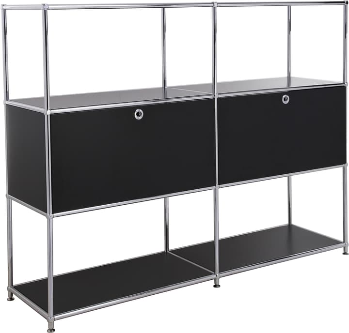 FLEXCUBE Highboard FLEXCUBE Highboard 401814820320 Grösse B: 152.0 cm x T: 40.0 cm x H: 118.0 cm Farbe Schwarz Bild Nr. 1