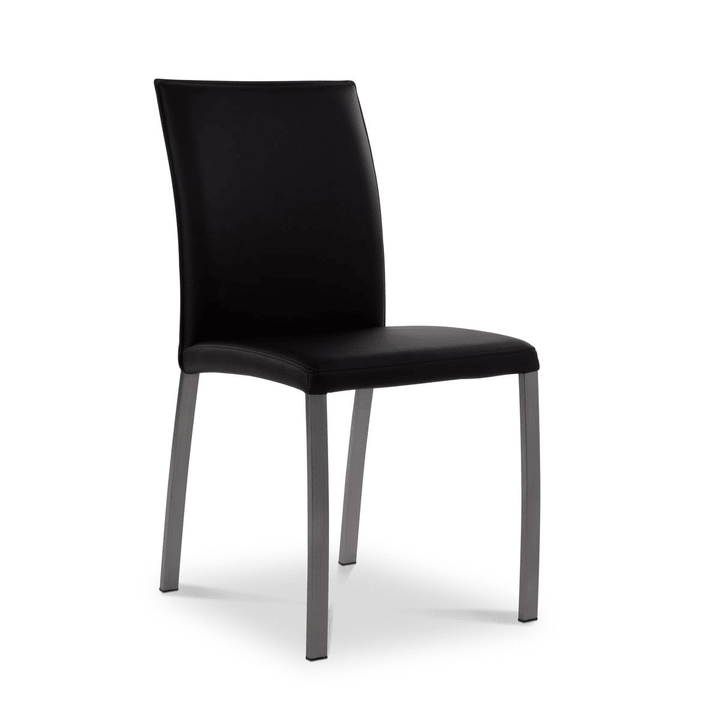 KEDAN Chaise en similicuir KEDAN Chaise en similicuir 366002352103 Dimensions L: 45.0 cm x P: 52.0 cm x H: 86.0 cm Couleur Noir Photo no. 1