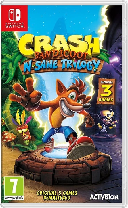Switch - Crash Bandicoot N. Sane Trilogy Box Switch - Crash Bandicoot N. Sane Trilogy Box 785300133510 Lingua Italiano Piattaforma Nintendo Switch N. figura 1