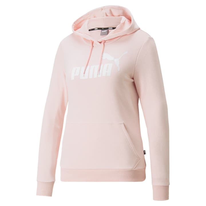 Image of Puma ESS Logo Hoodie TR Kapuzenpullover rosa bei Migros SportXX