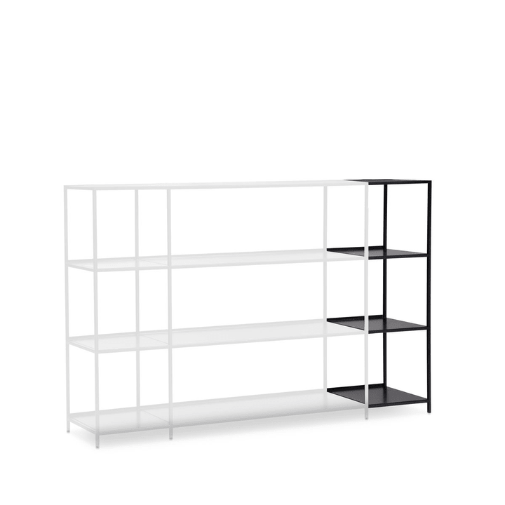 LEVY Anbauelement LEVY Anbauelement 362128200000 Grösse B: 36.0 cm x T: 38.0 cm x H: 116.0 cm Farbe Schwarz Bild Nr. 1