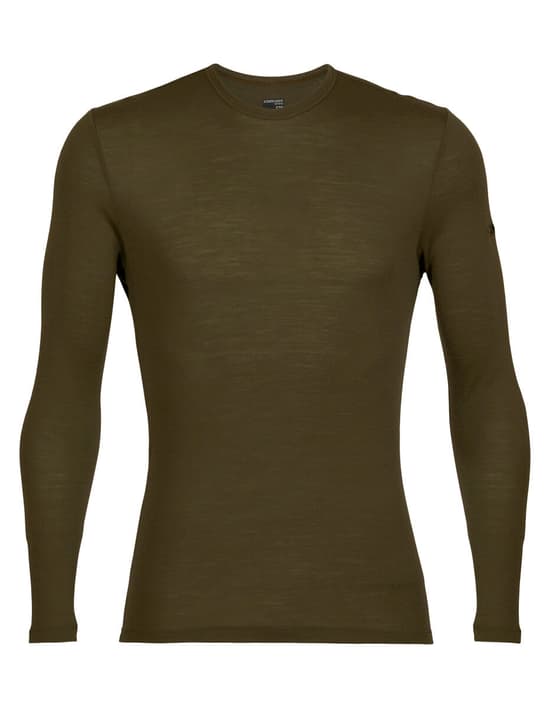Image of Icebreaker Everyday Crewe 175 Langarmshirt olive bei Migros SportXX