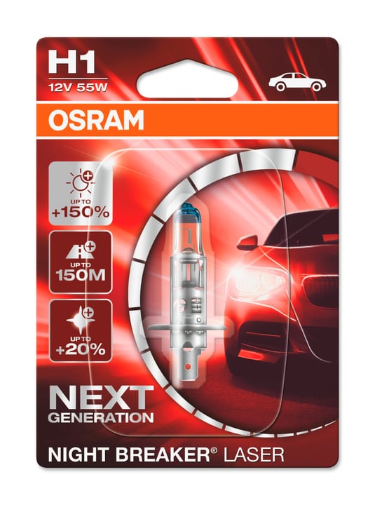 Osram Night Breaker Laser H1 Ampoule