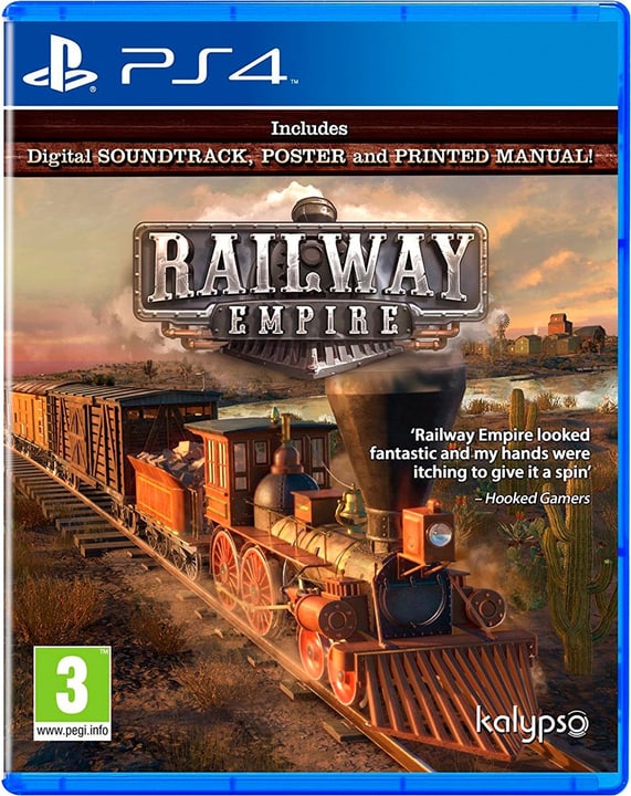 PS4 - Railway Empire - F/I Box PS4 - Railway Empire - F/I Box 785300131664 N. figura 1
