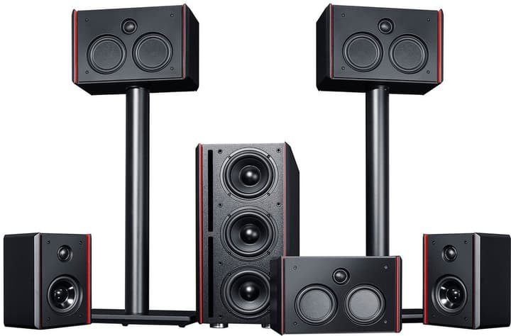 Teufel System 4 THX - 5.1 Set - B Home Cinema Lautsprecher System 4 THX - 5.1 Set - B Home Cinema Lautsprecher Teufel 785300137720 Bild Nr. 1