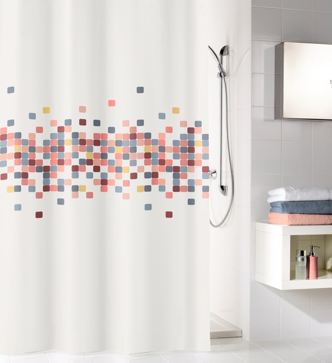 Kleine Wolke Rideau de Douche Cora multicolor Rideau de Douche Cora multicolor Kleine Wolke 675699300000 Photo no. 1