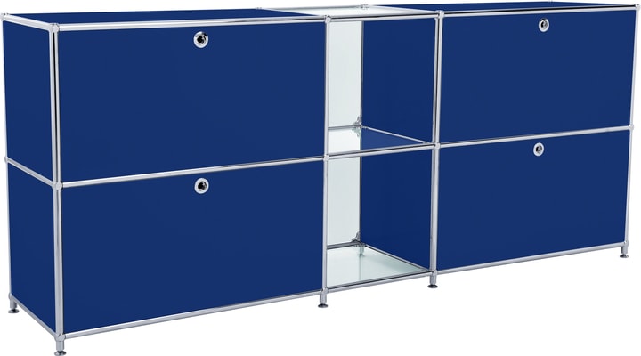 FLEXCUBE Sideboard FLEXCUBE Sideboard 401814320240 Grösse B: 189.0 cm x T: 40.0 cm x H: 80.5 cm Farbe Blau Bild Nr. 1