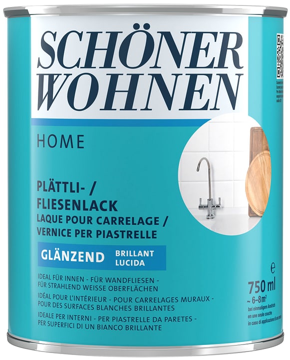 Schöner Wohnen Vernice per piastrelle Bianco 750 ml