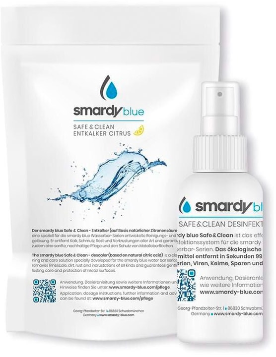 Image of smardy blue Kartusche safe&clean für Wasserbar miran und xiva Zubehör Wasserfilteranlage