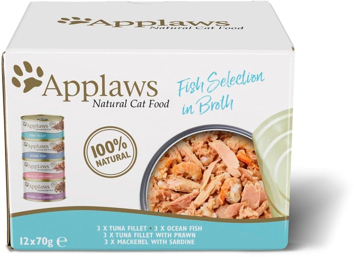 Image of Applaws Dosen Fisch Collection Multipack Nassfutter