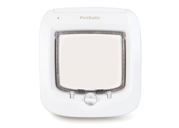 Image of PetSafe Microchiptüre weiss Katzentüre