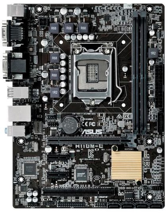 Asus H110M-C/CSM Mainboard H110M-C/CSM Mainboard Asus 785300150082 Photo no. 1