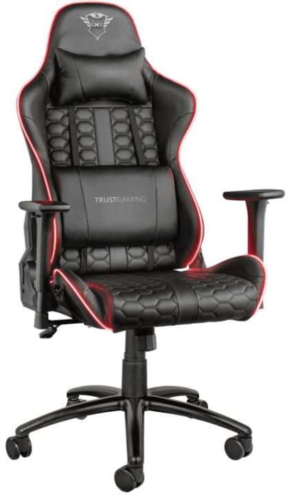 Trust GXT 717 Rayza RGB-Illuminated Fauteuil Gaming Fauteuil Gaming GXT 717 Rayza RGB-Illuminated Fauteuil Gaming Fauteuil Gaming Trust 785300150907 Photo no. 1