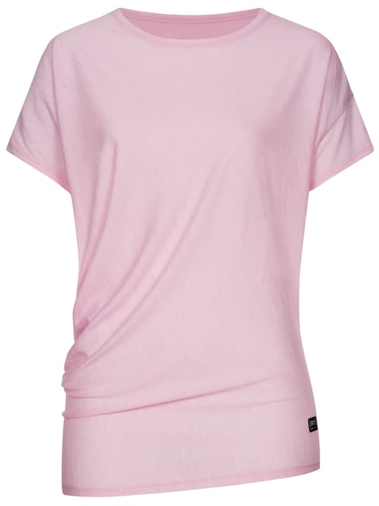 Image of super.natural W Yoga Loose Tee Damen-Yoga-T-Shirt rosa bei Migros SportXX