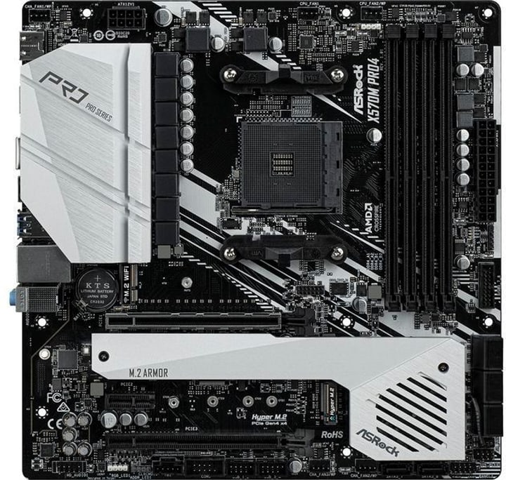 ASRock X570M Pro4 Mainboard X570M Pro4 Mainboard ASRock 785300150087 N. figura 1
