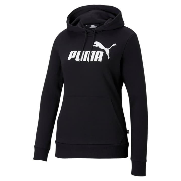 Image of Puma ESS Logo Hoodie Kapuzenpullover schwarz bei Migros SportXX