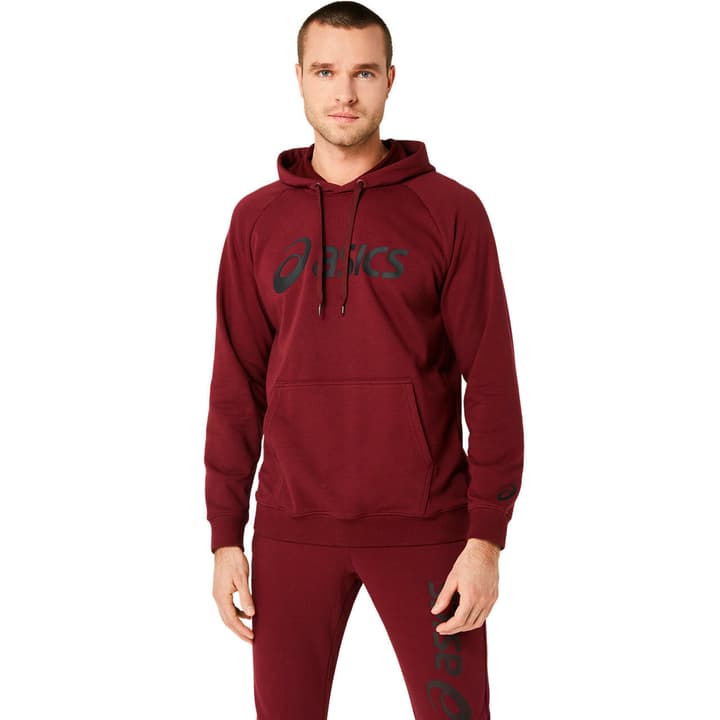 Image of Asics Logo Oth Hoodie Hoodie dunkelrot