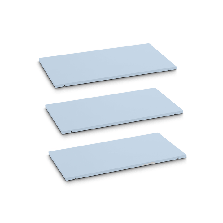 Edition Interio SEVEN Tablar 3er-Set 60cm SEVEN Tablar 3er-Set 60cm Edition Interio 362215600000 Grösse B: 60.0 cm x T: 1.4 cm x H: 35.5 cm Farbe Blau Bild Nr. 1