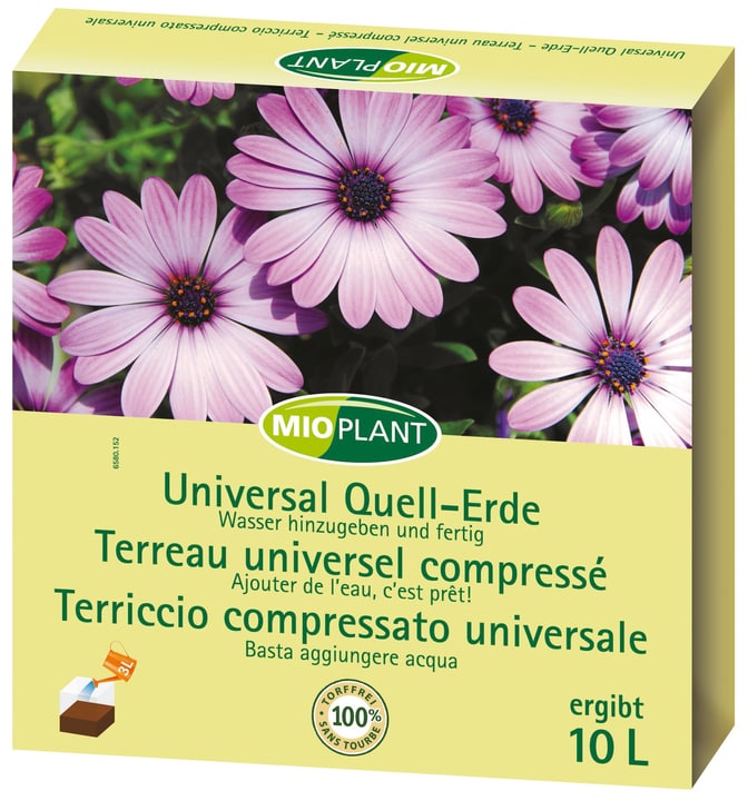 Image of Mioplant Universal Quell-Erde, 10 l Universalerde