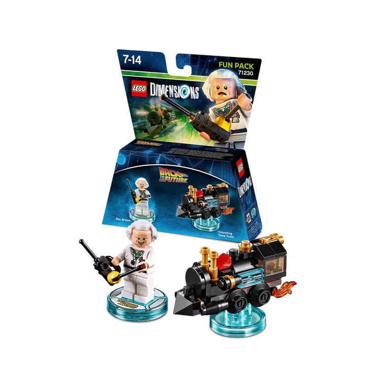 LEGO Dimensions Fun Pack Back to the Future "Doc Brown" LEGO Dimensions Fun Pack Back to the Future "Doc Brown" 785300119989 N. figura 1