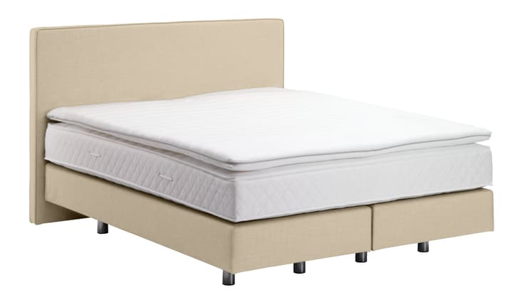 NAVIER Lit Boxspring NAVIER Lit Boxspring 403460100000 Couleur Beige Dimensions L: 160.0 cm x P: 200.0 cm Photo no. 1
