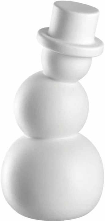 Leonardo Bonhomme de neige Pablo diamètre 14 cm, blanc Figurine de décoration