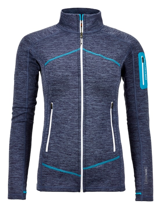 Ortovox Light Melange Veste en polaire pour femme Light Melange Veste en polaire pour femme Ortovox 462782300643 Couleur bleu marine Taille XL Photo no. 1