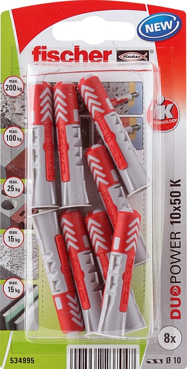 Image of fischer DUOPOWER 10 x 50 Universaldübel bei Do it + Garden von Migros