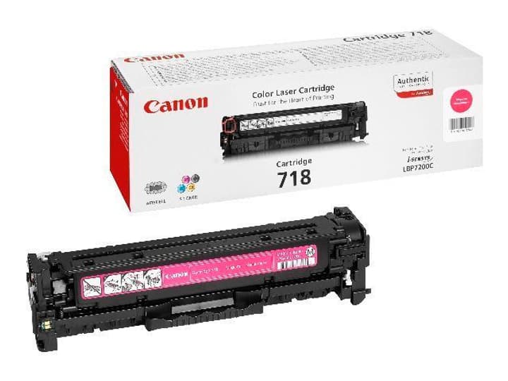 Canon Toner-Modul 718 magenta Tonerkartusche Toner-Modul 718 magenta Tonerkartusche Canon 797550200000 Bild Nr. 1