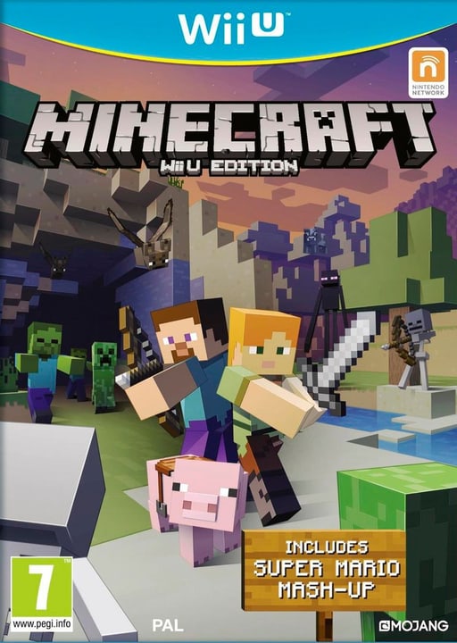 Wii U - Minecraft Edition inkl. Super Mario Mash-Up Box Wii U - Minecraft Edition inkl. Super Mario Mash-Up Box 785300121170 Bild Nr. 1