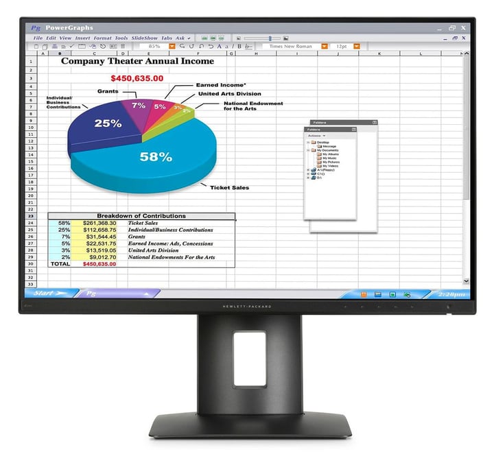 HP Z24n 24" IPS Monitor Z24n 24" IPS Monitor HP 785300127685 Bild Nr. 1