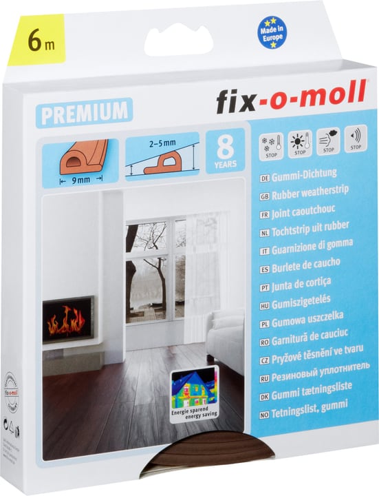 Image of Fix-O-Moll P-Profil Gummi-Dichtung Dichtung bei Do it + Garden von Migros
