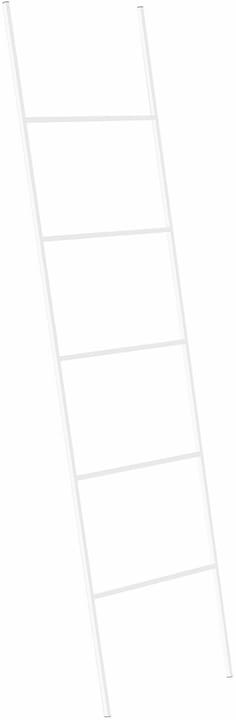 Image of Beliani Handtuchleiter weiss 50 x 165 cm 5 Stangen ARIBIBI Handtuchständer