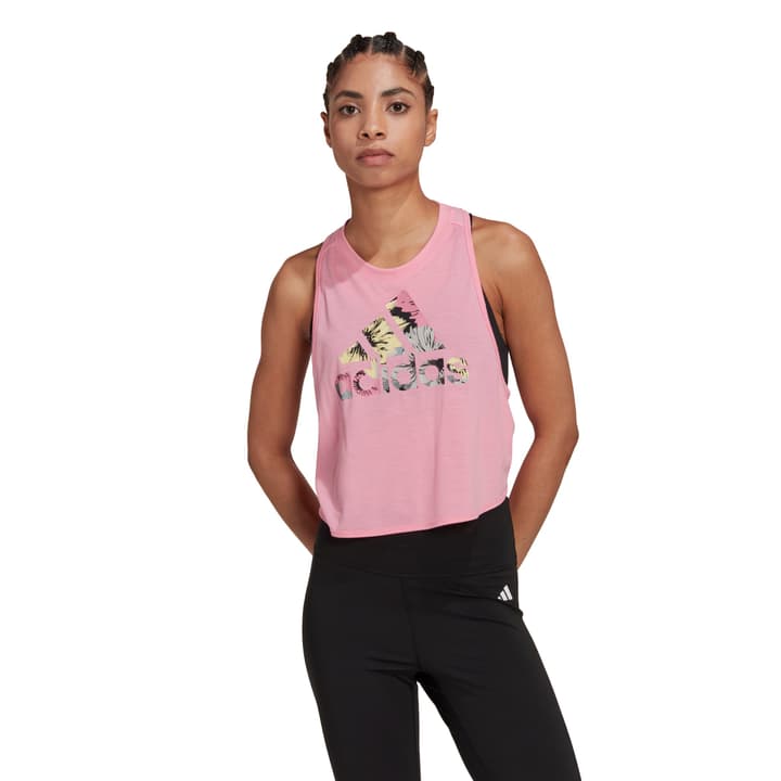 Image of Adidas W Floral Tank Fitnesstop pink bei Migros SportXX