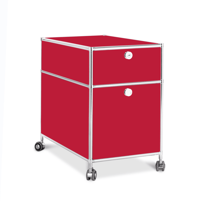 QUADRO Cassettiera QUADRO Cassettiera 364241300030 Dimensioni L: 42.0 cm x P: 77.0 cm x A: 67.5 cm Colore Rosso N. figura 1