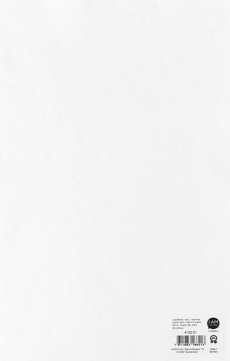 Image of Qualitätsfilz, 20x30cmx1mm, weiss bei Do it + Garden von Migros