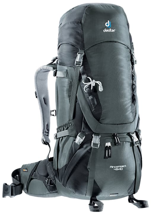 Deuter Aircontact 45+10 Zaino Aircontact 45+10 Zaino Deuter 460245800020 Colore nero Taglie Misura unitaria N. figura 1
